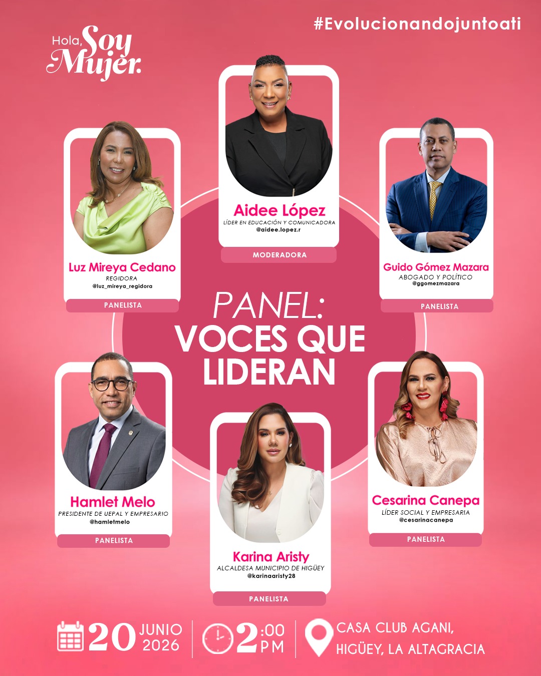 Hola Soy Mujer - Evento